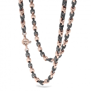 "Cyborg" Necklace 24"