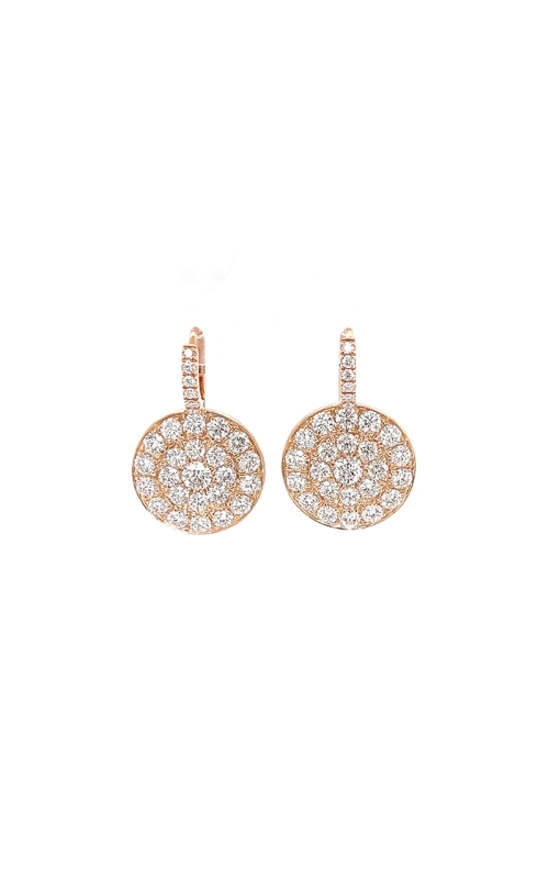 Rose Gold Diamond Earrings