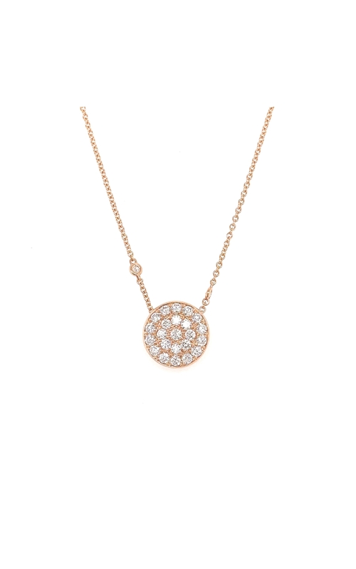 Small Rose Gold Diamond Pendant