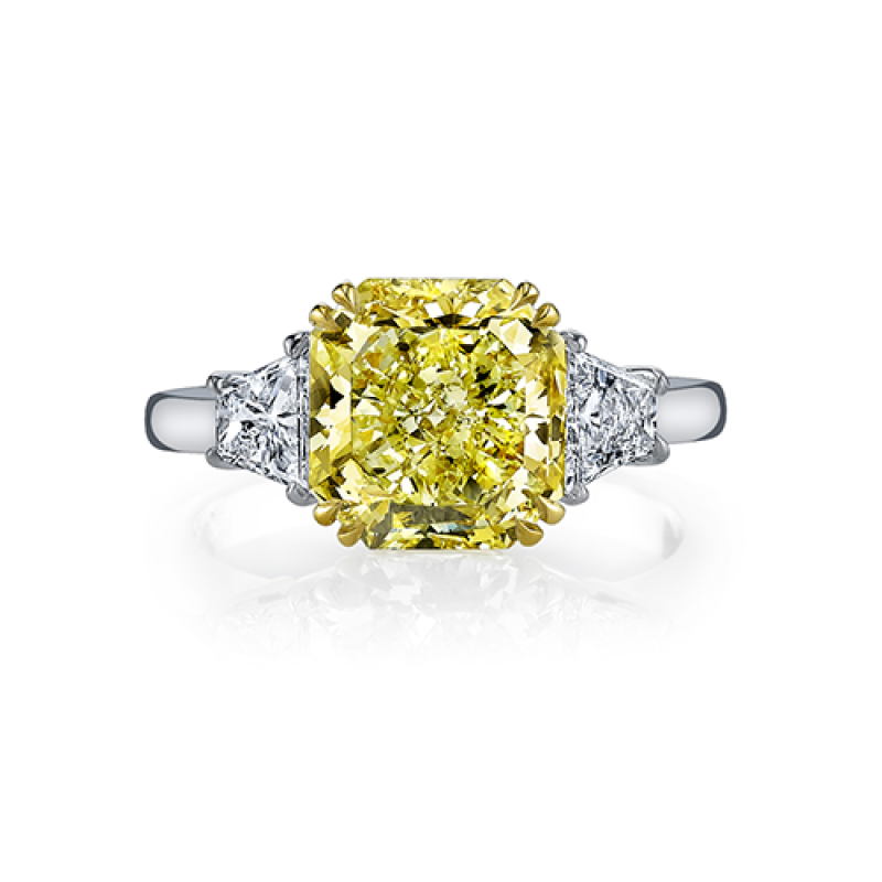 Yellow Diamond Ring