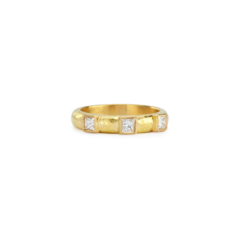 Square Diamond Stack Ring R5815