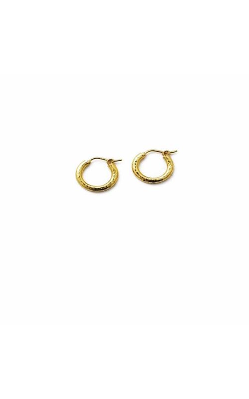 Big Baby Hammered Hoops Earrings ER4533