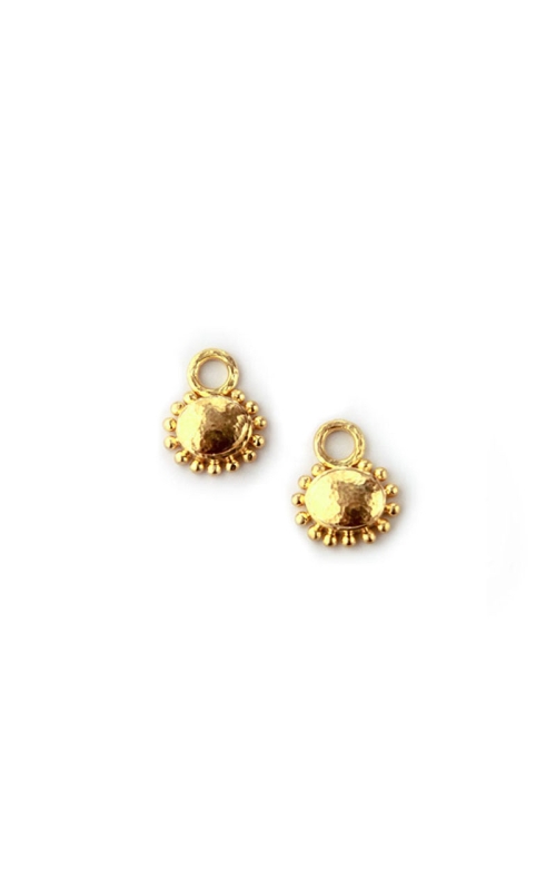 Granulate Oval Earring Pendants ERP99111