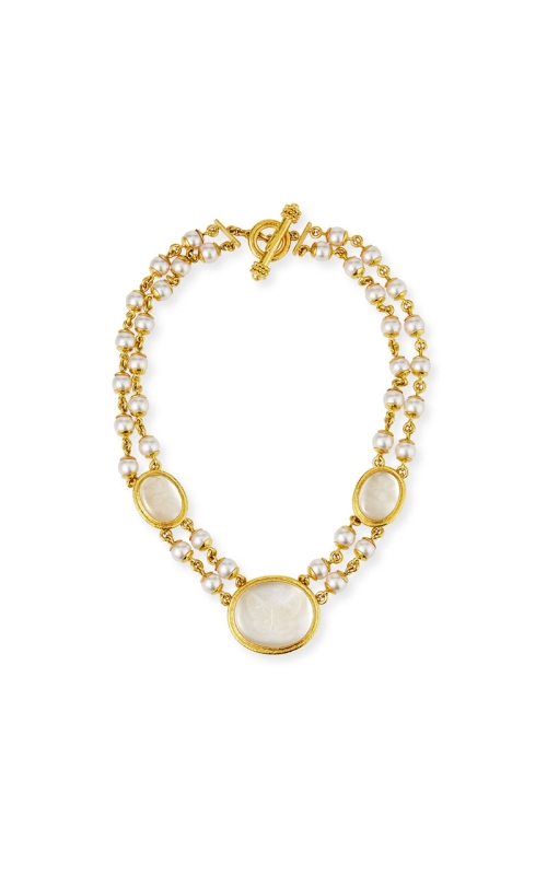 Rock Crystal and Pearl Necklace N93872