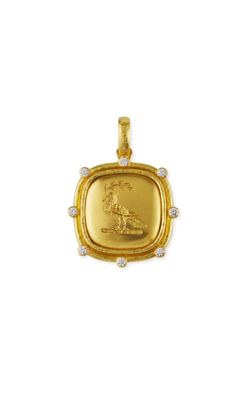 Gold 'Dove with Branch' Pendant P87962