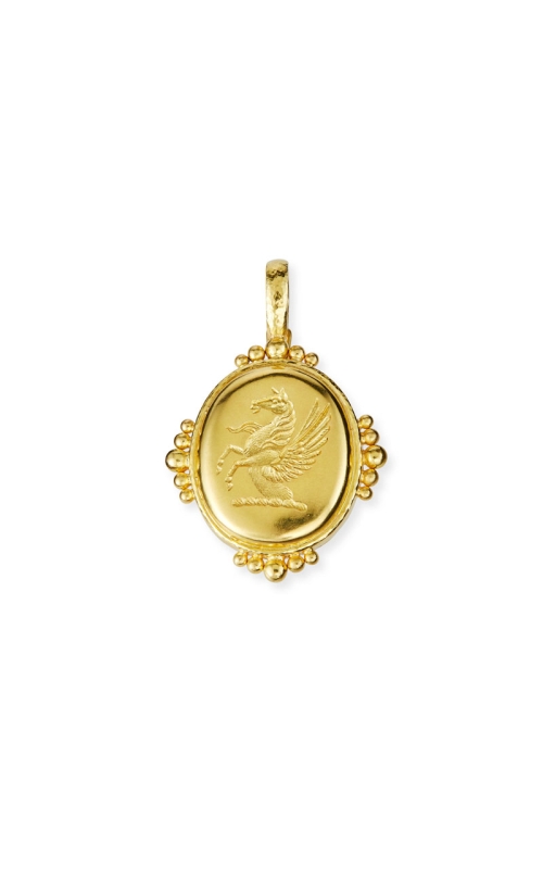 Gold 'Rampant Pegasus' Pendant P99137