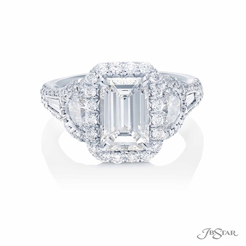 Emerald Cut Diamond Ring