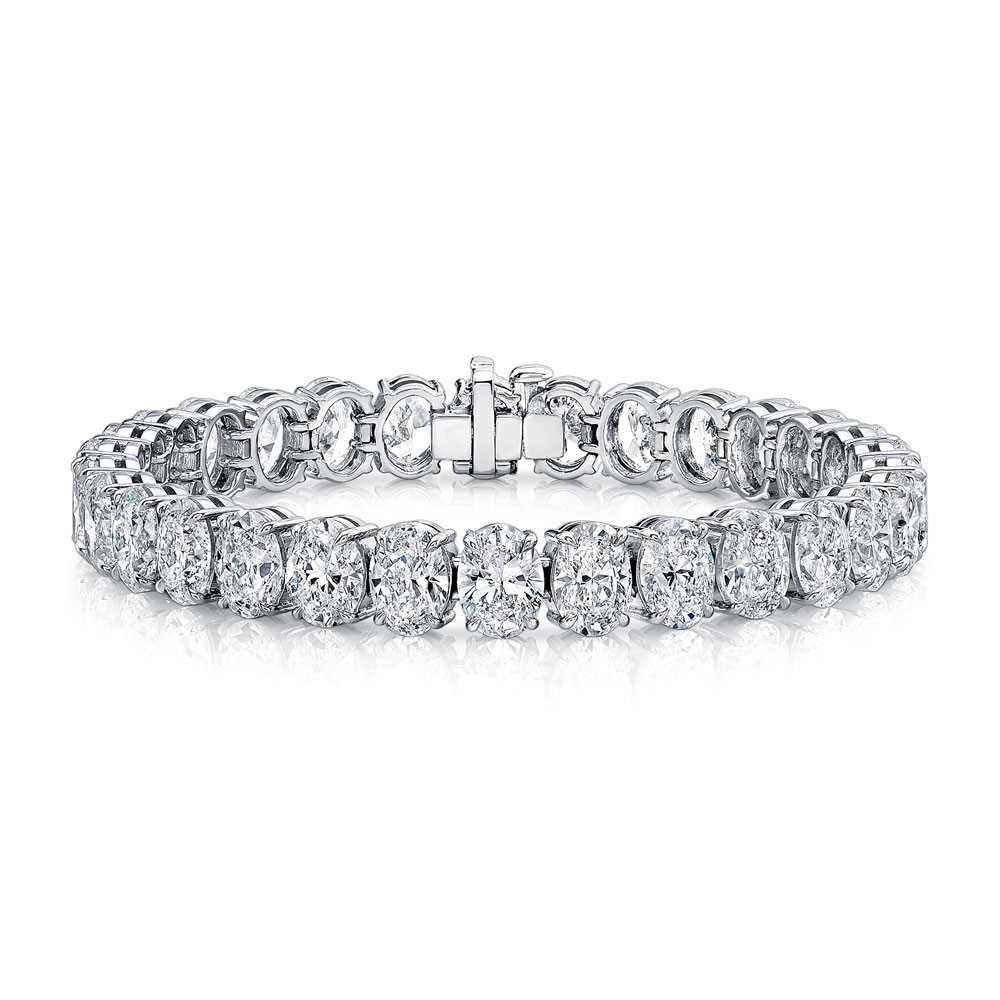 Oval Diamond Bracelet