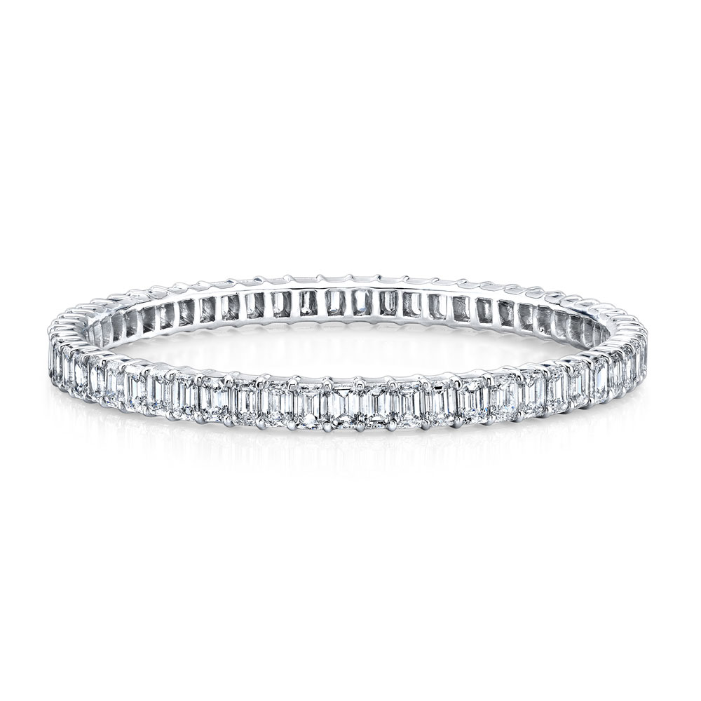 Emerald Cut Diamond Bracelet