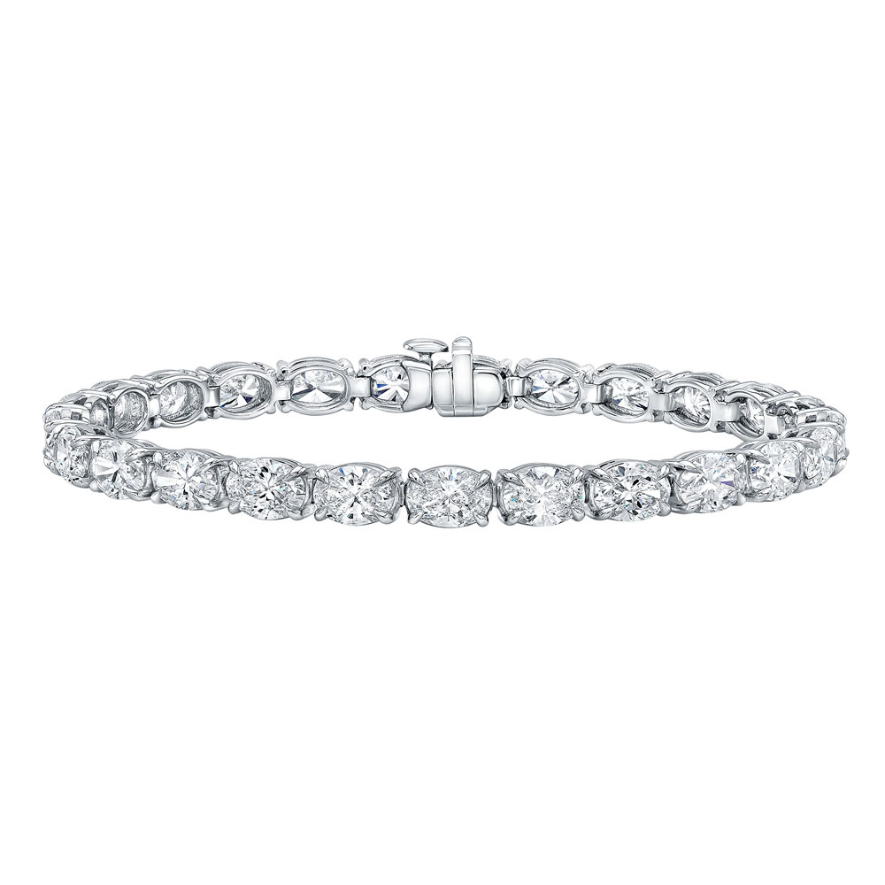 Oval Diamond Bracelet