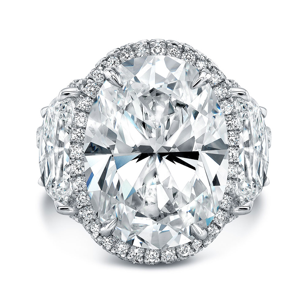 Oval Diamond Ring
