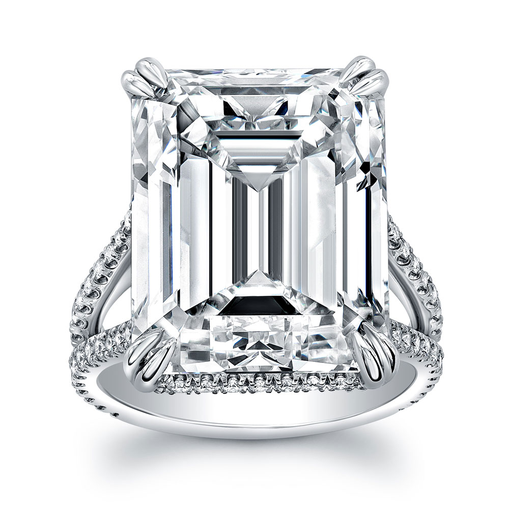 Emerald Cut Diamond Ring