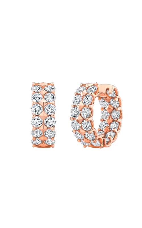 Diamond Hoop Earrings