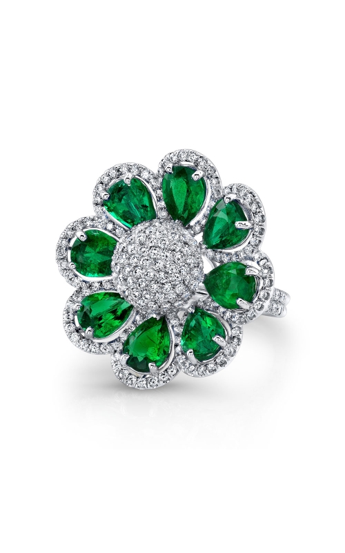 Diamond and Emerald Ring