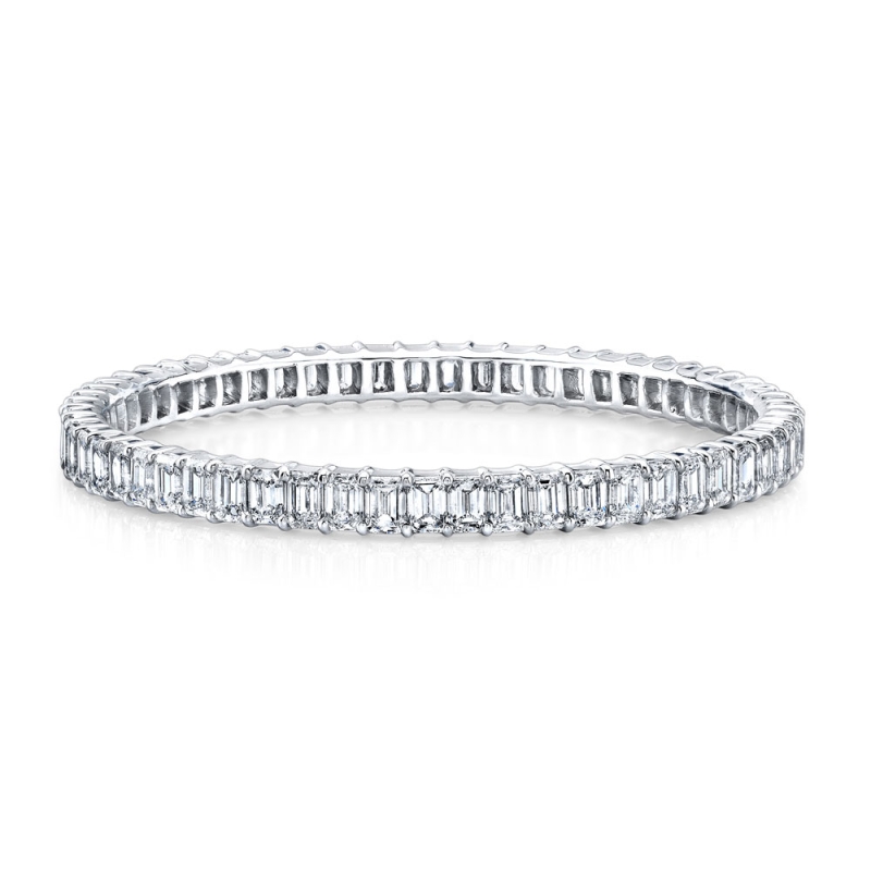 Emerald Cut Diamond Bracelet
