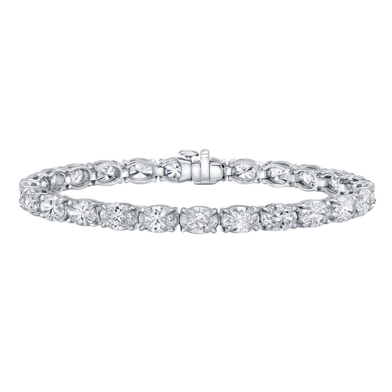 Oval Diamond Bracelet