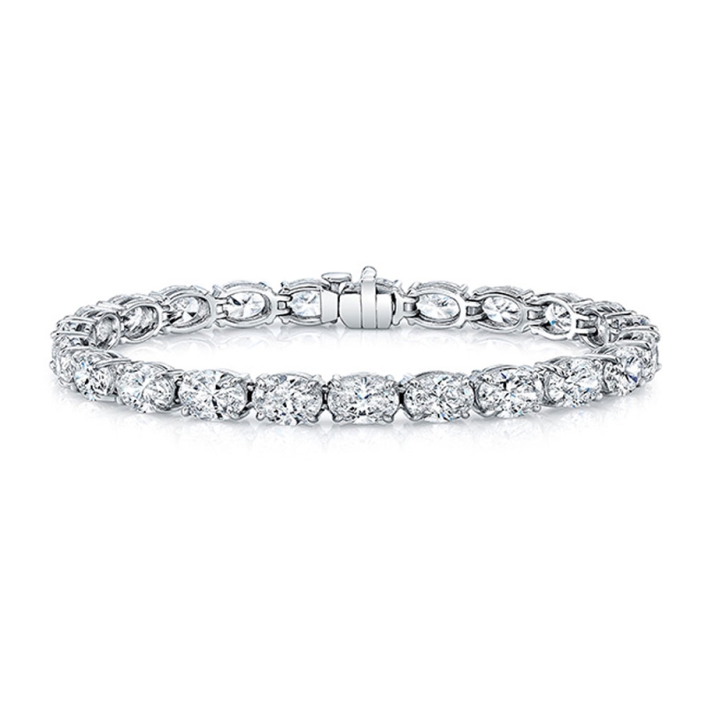 Oval Diamond Bracelet