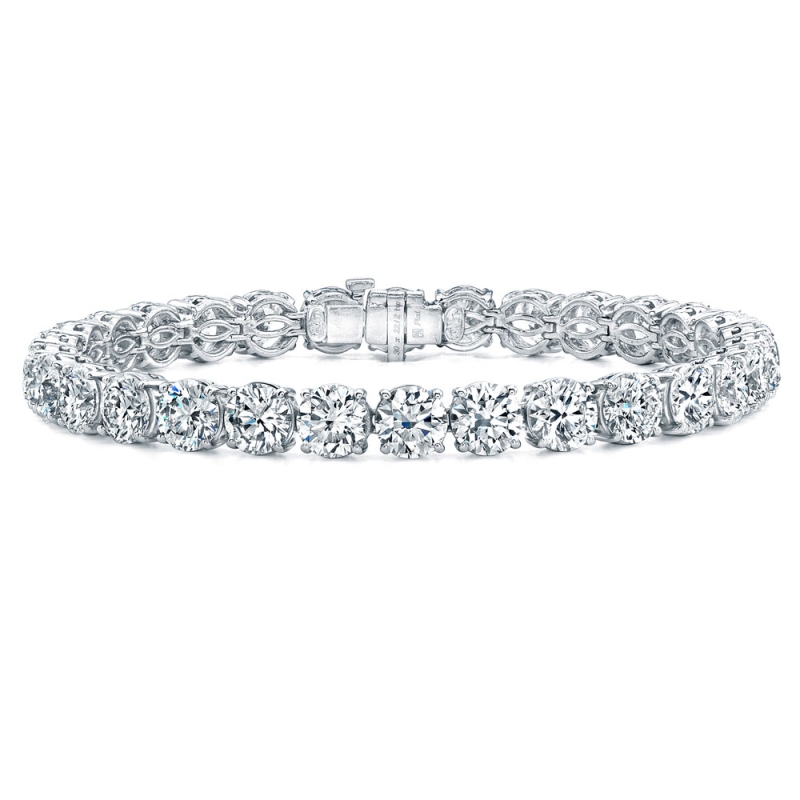ROUND BRILLIANT CUT DIAMOND BRACELET