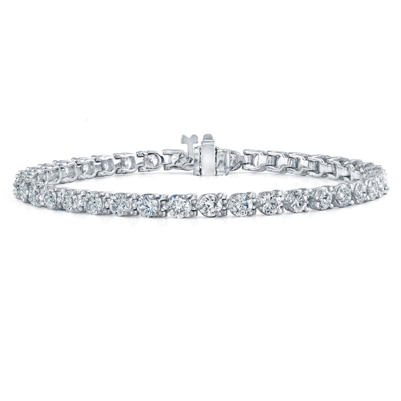 ROUND BRILLIANT CUT DIAMOND BRACELET
