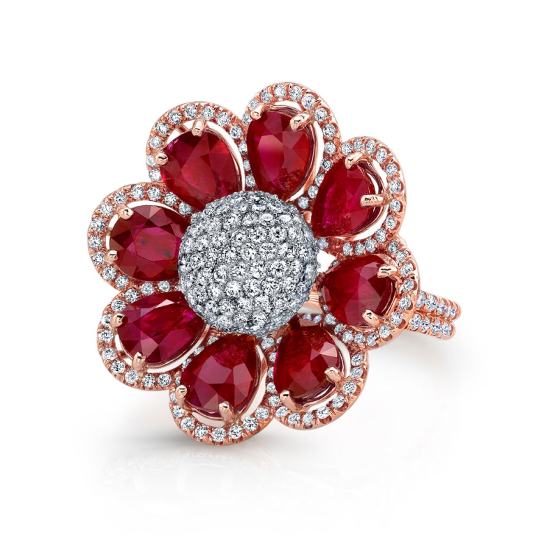 Diamond and Ruby Ring