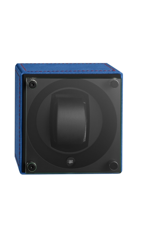 Masterbox Single Passion Blue Novasuede Red Stitches