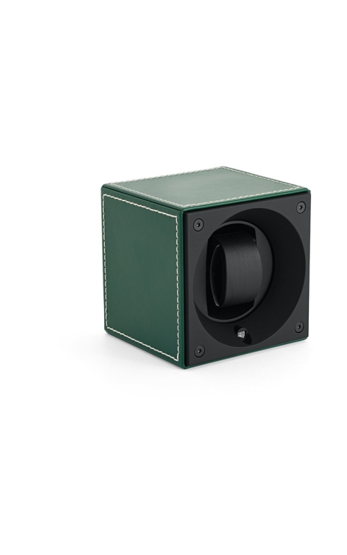 Masterbox Single Green Toledo Leather White Stitches