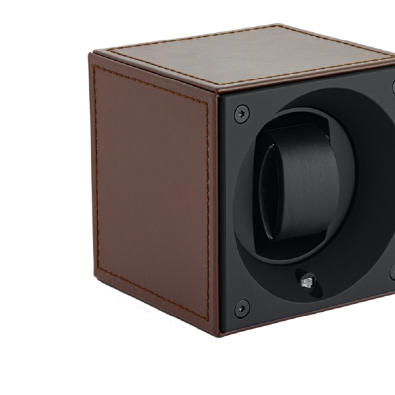 Masterbox Single Brown Toledo Leather Brown Stitches