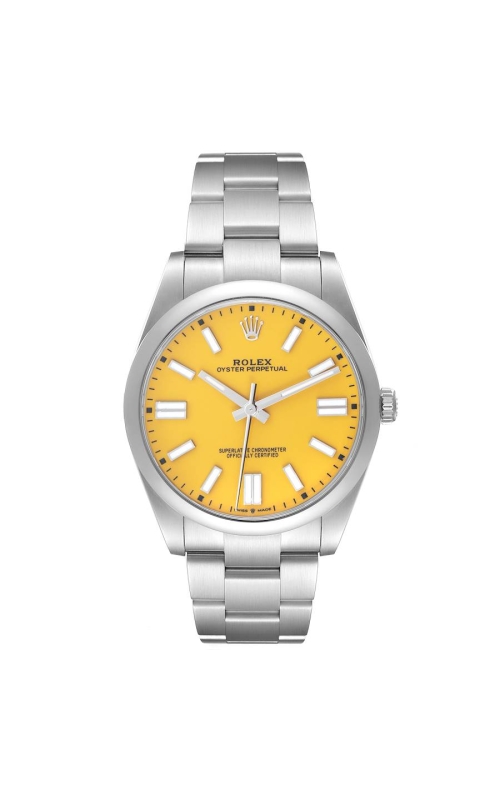 Unworn Oyster Perpetual 41 Model #124300 Circa 2021