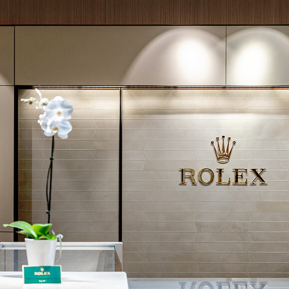 Rolex Showroom at Bigham Jewelers in Florida 