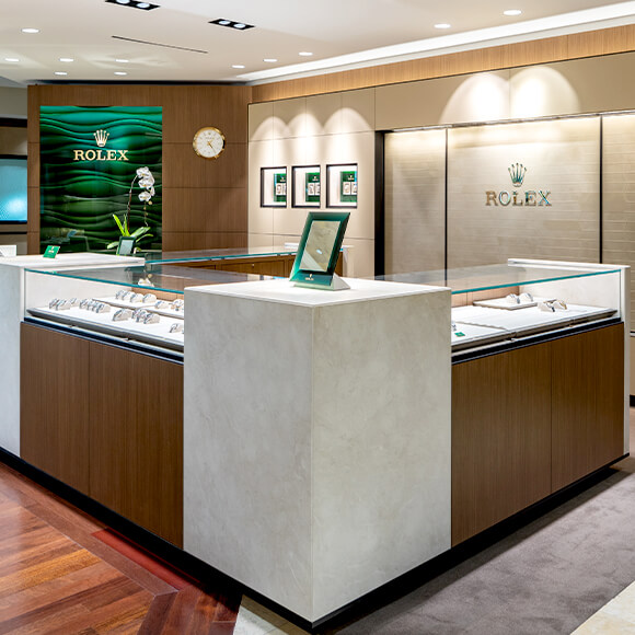 Rolex Showroom at Bigham Jewelers in Florida 